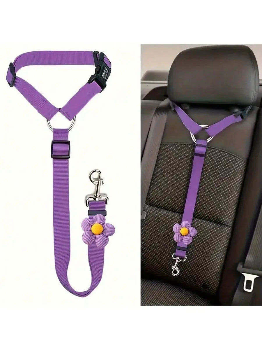Dog Seat Belt for Vehicle Secure, Pet Car Tether Safety Leash for Dogs In Vehicles, Dog Seatbelt Tether, Christmas Gift